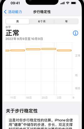 富源iPhone手机维修如何在iPhone开启'步行稳定性通知'