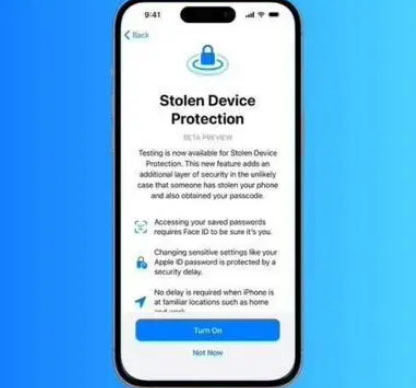 富源苹果授权维修店分享被盗设备保护功能开启方法 
