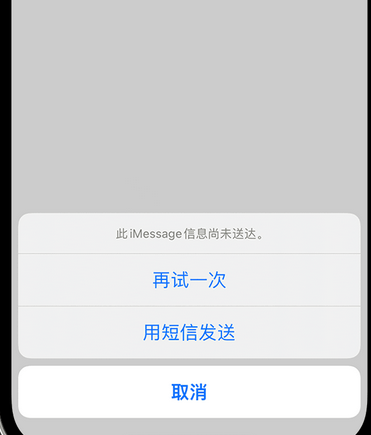 富源apple维修iPhone上无法正常发送iMessage信息